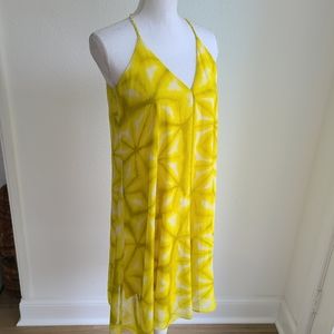 Calvin Klein Yellow Braided halter Dress 4